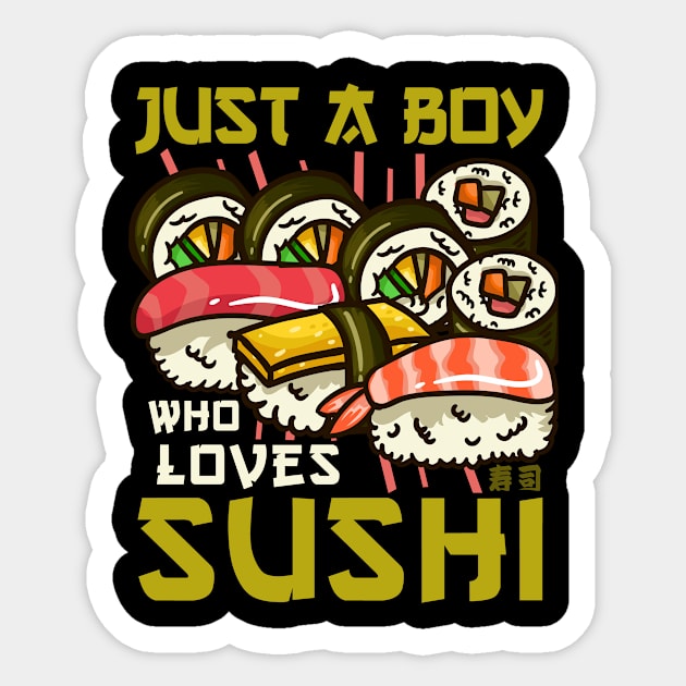 Sushi Japanese Kawaii Sticker by CreativeGiftShop